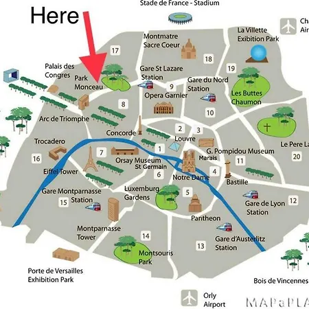 Daire Modern Loft In Center! Paris